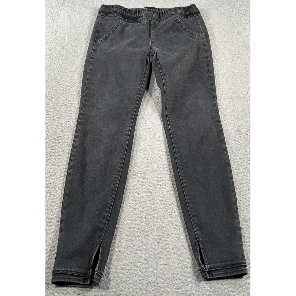 RTA Jeans Women's Medium Black Denim Jegging Workwear Utility Travel Stretch‎